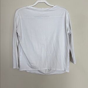 Lululemon White Long Sleeve Top Size 6
